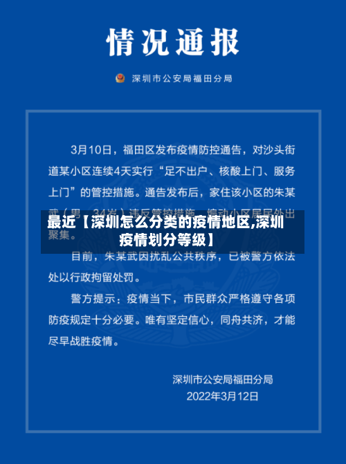 最近【深圳怎么分类的疫情地区,深圳疫情划分等级】-第2张图片