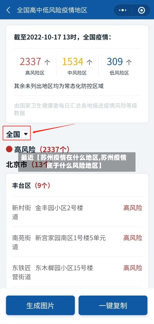 最近【苏州疫情在什么地区,苏州疫情属于什么风险地区】