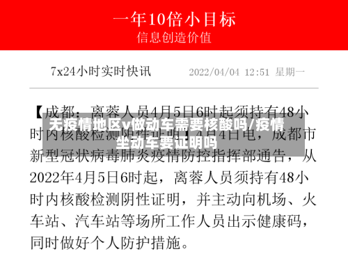 无疫情地区v做动车需要核酸吗/疫情坐动车要证明吗