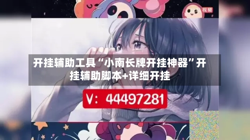 开挂辅助工具“小南长牌开挂神器”开挂辅助脚本+详细开挂