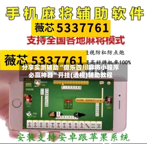 分享实测辅助“微乐四川麻将小程序必赢神器”开挂(透视)辅助教程-第3张图片