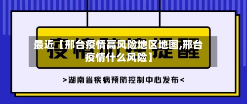 最近【邢台疫情高风险地区地图,邢台疫情什么风险】
