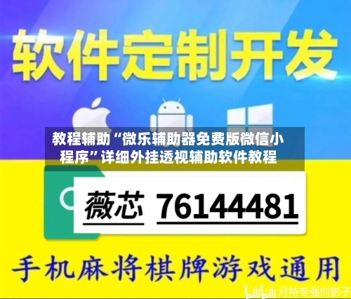 教程辅助“微乐辅助器免费版微信小程序”详细外挂透视辅助软件教程