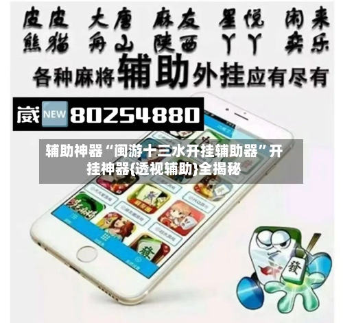 辅助神器“闽游十三水开挂辅助器”开挂神器{透视辅助}全揭秘