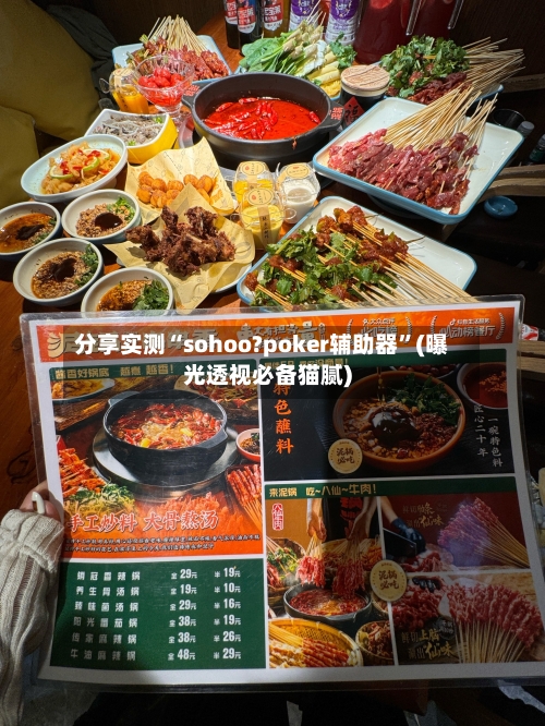 分享实测“sohoo?poker辅助器”(曝光透视必备猫腻)