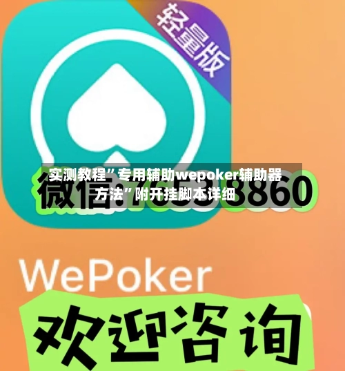 实测教程”专用辅助wepoker辅助器方法”附开挂脚本详细-第3张图片