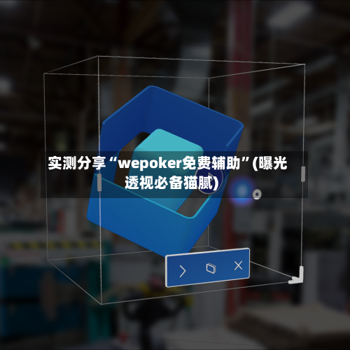 实测分享“wepoker免费辅助”(曝光透视必备猫腻)