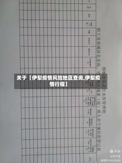 关于【伊犁疫情风险地区查询,伊犁疫情行程】-第2张图片