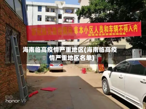 海南临高疫情严重地区(海南临高疫情严重地区名单)