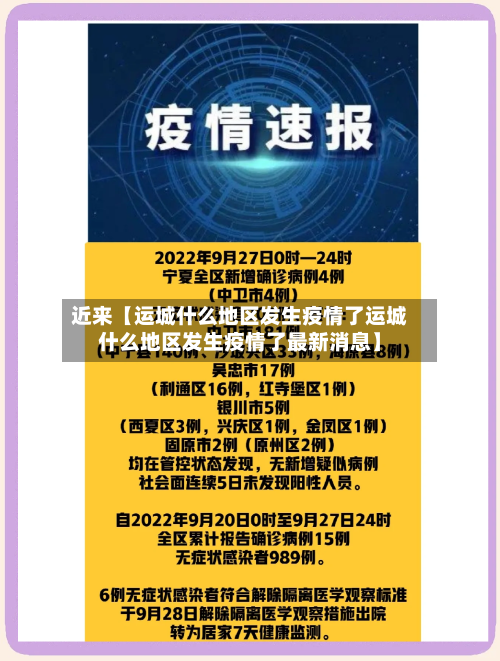 近来【运城什么地区发生疫情了运城什么地区发生疫情了最新消息】-第2张图片