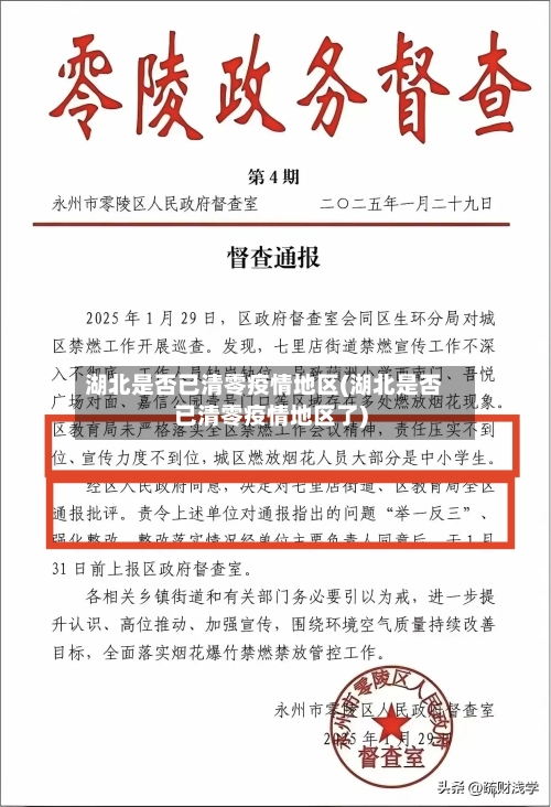 湖北是否已清零疫情地区(湖北是否已清零疫情地区了)-第2张图片