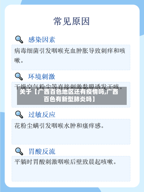 关于【广西百色地区还有疫情吗,广西百色有新型肺炎吗】