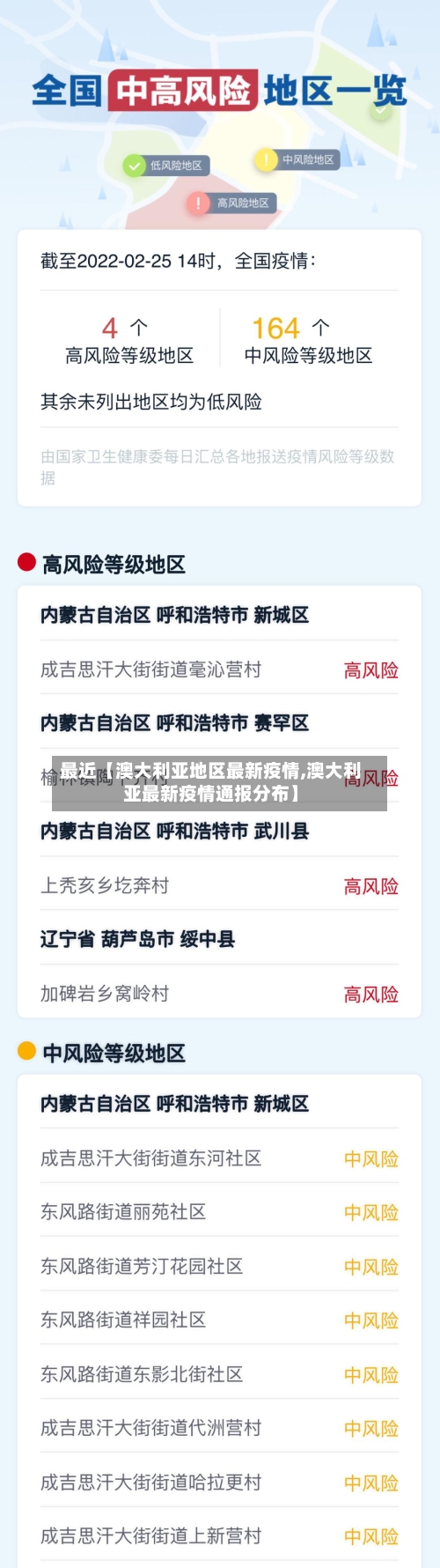 最近【澳大利亚地区最新疫情,澳大利亚最新疫情通报分布】-第3张图片