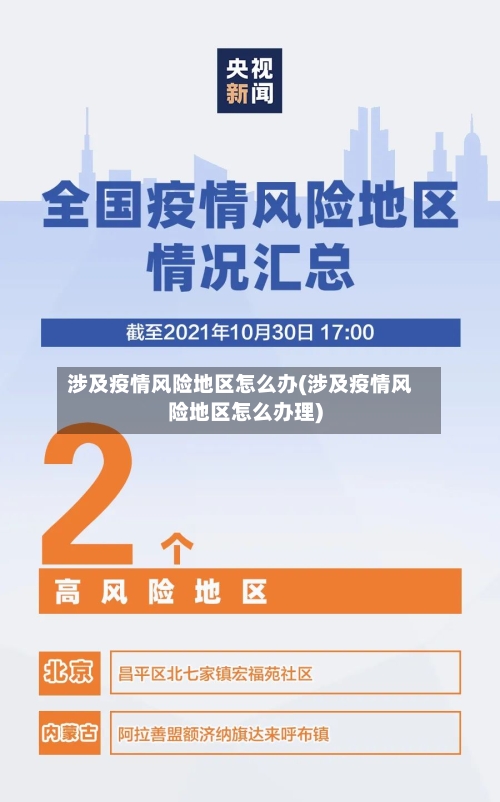 涉及疫情风险地区怎么办(涉及疫情风险地区怎么办理)