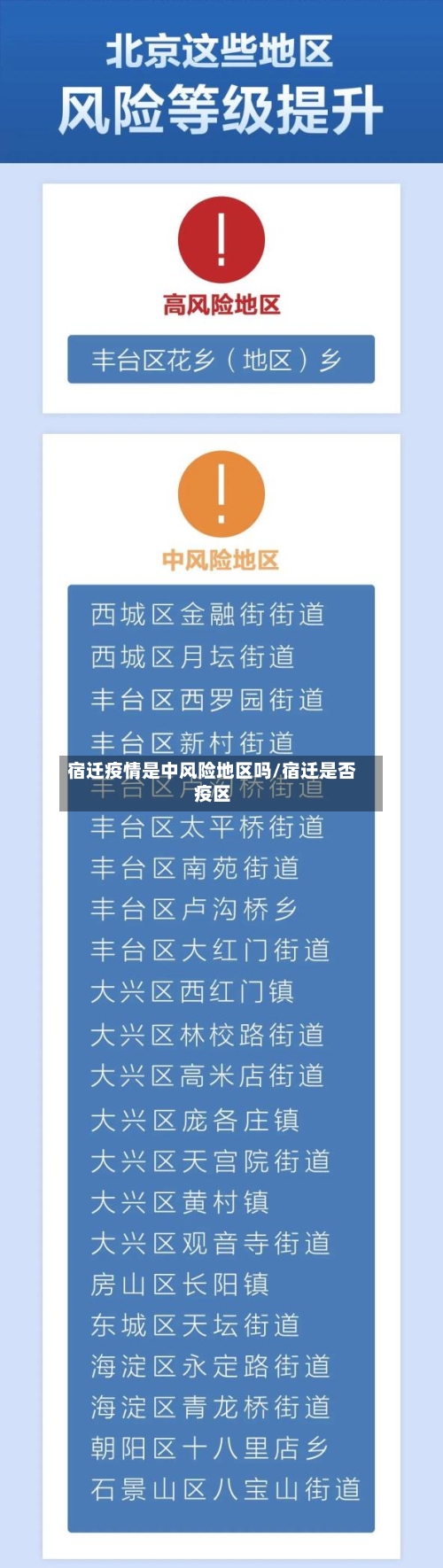 宿迁疫情是中风险地区吗/宿迁是否疫区-第3张图片